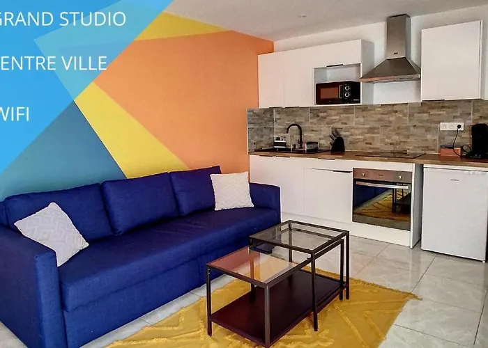 Grand Studio Amiens Gare Tout Confort Wifi Netflix 2Pers